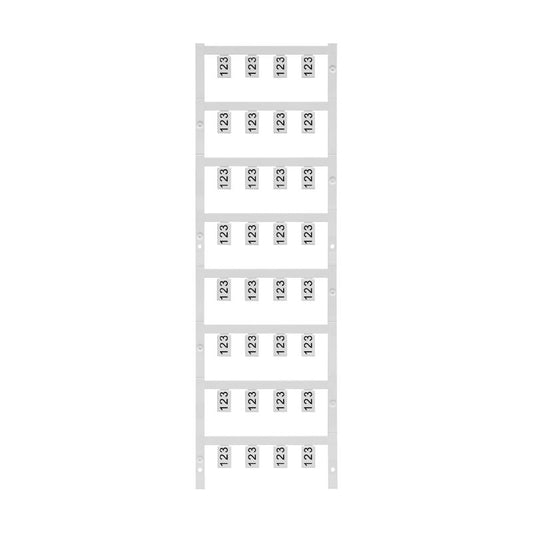 1906820000 - Custom 12x5.7mm Polyamide Cable Markers, -50 to 120 °C  (Pack of 32)