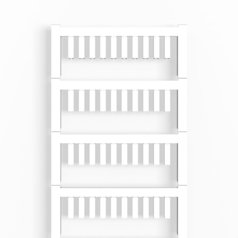 1752110001 - 800 White SlimFix Cable Markers, 12x3.2mm, RoHS Compliant  (Pack of 800)