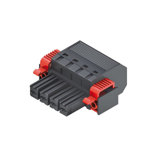 2001890000 - 7.62mm Female PCB Connector, 3 Poles, 180-Degree Plug  (Pack of 40)