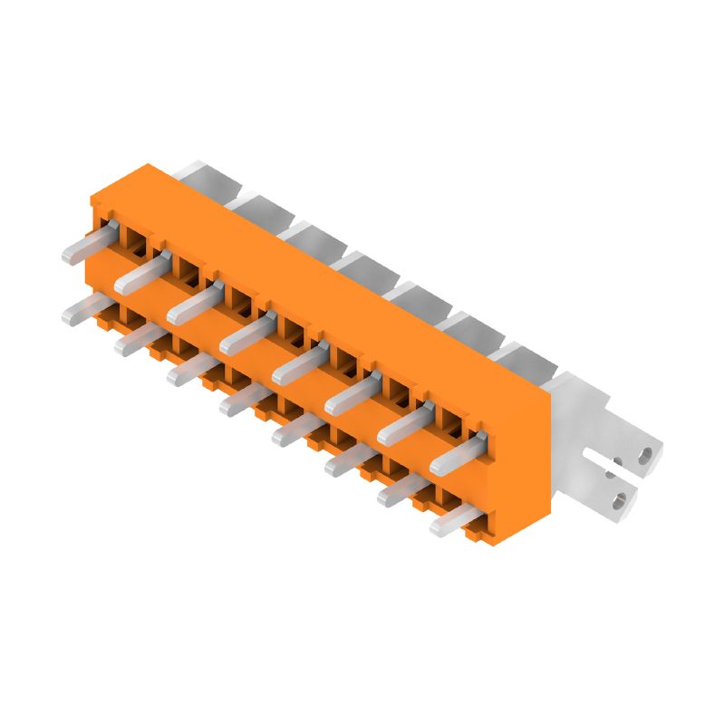 9511850000 - 5.00mm PCB Terminals, 8 Poles, 135° Angle, Tinned Pins  (Pack of 50)