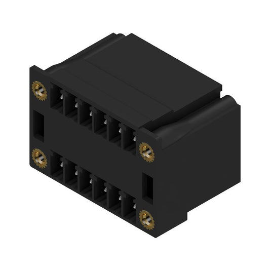 1974220000 - 3.81mm 12-Pole Male Header PCB Connector in Black Box  (Pack of 50)