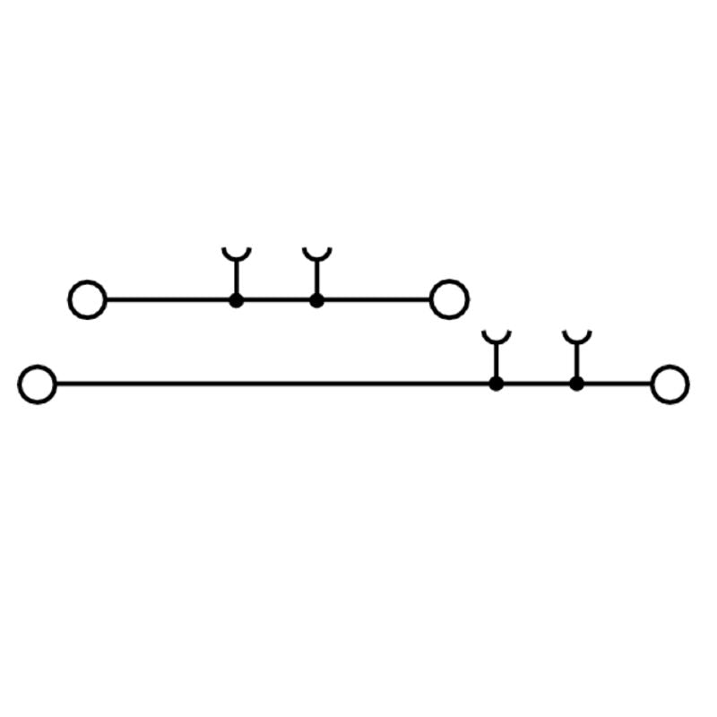 1068010000 - Multi-Tier Red Terminal Block, 2.5 mm², 400V Rating  (Pack of 100)