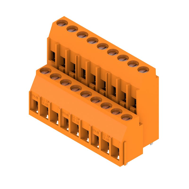 1977530000 - 5.08mm Circuit Board Terminals, 18 Poles, 90° Angle  (Pack of 20)