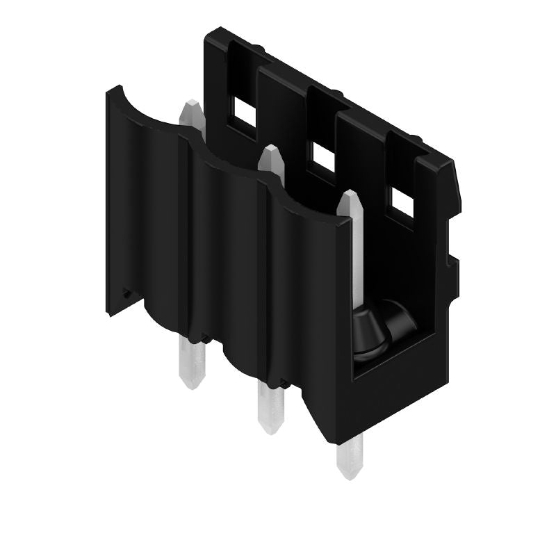 1626400000 - 5mm Pitch Male Header PCB Connector, 3 Poles, 180° Angle  (Pack of 100)