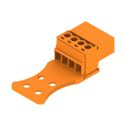 1237000000 - 3.81mm 4-Pole Male Plug Connector, 180° Angle  (Pack of 50)