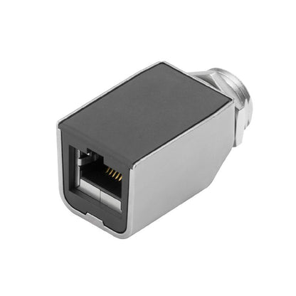 1400620000 - IP67 M12 to RJ45 Adapter, Class EA, Zinc Diecast