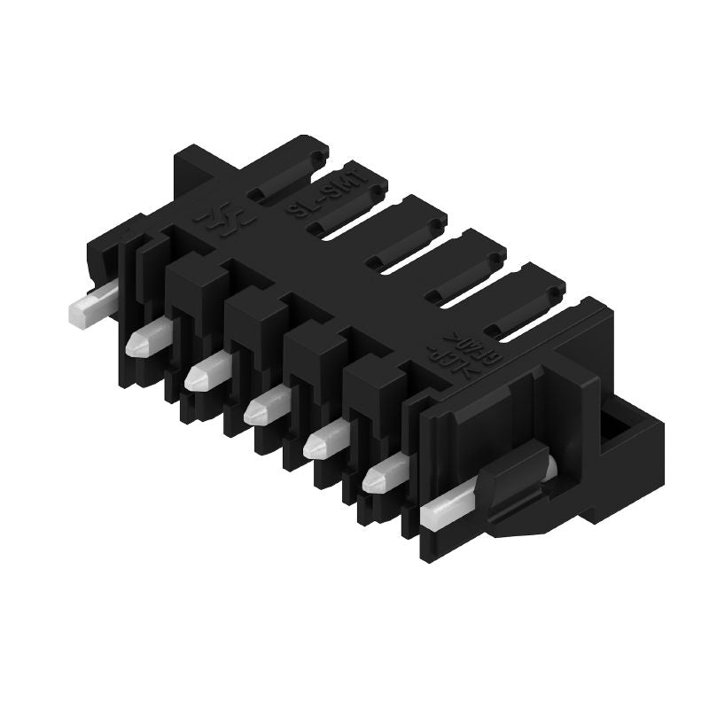 1291320000 - 5-Pole 3.50mm PCB Connector with Clip-On Flange  (Pack of 50)