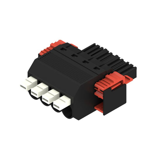 1547530000 - 7.62mm Female PCB Connector with 4 Poles and PUSH IN Mechanism  (Pack of 42)