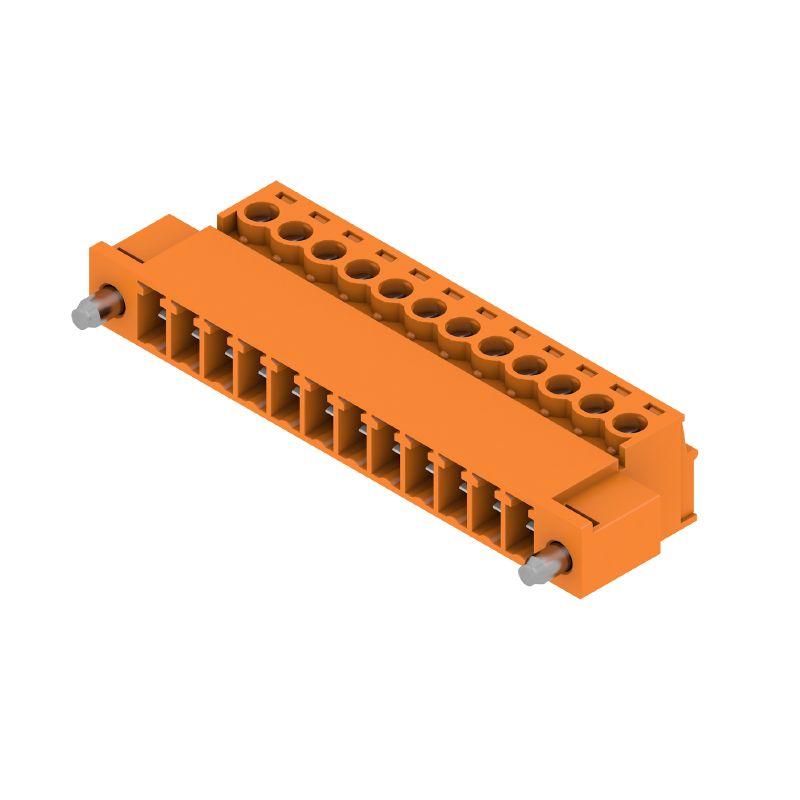 1970430000 - 12-Pole 3.81mm Male PCB Connector, 180° Angle  (Pack of 50)
