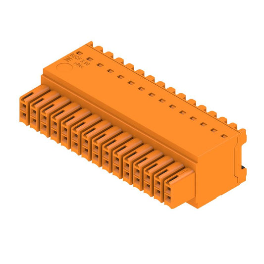 1277420000 - 30-Pole 180° Female Plug Connector with PUSH IN Design  (Pack of 30)