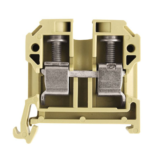 0443760000 - Beige Feed-Through Terminal Block, 10mm², 57A, 800V  (Pack of 100)