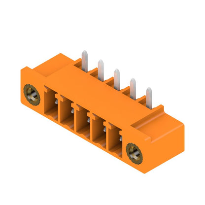 1038070000 - Male PCB Connector, 3.81mm Pitch, 5-Pole, 270° Elbow  (Pack of 50)