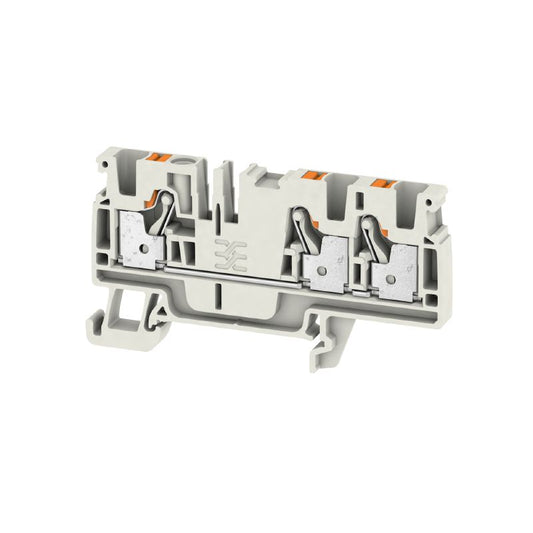 2051460000 - A3C 4 LTGY Push-In Terminal, 39.5mm x 74mm, 32A, 800V  (Pack of 50)