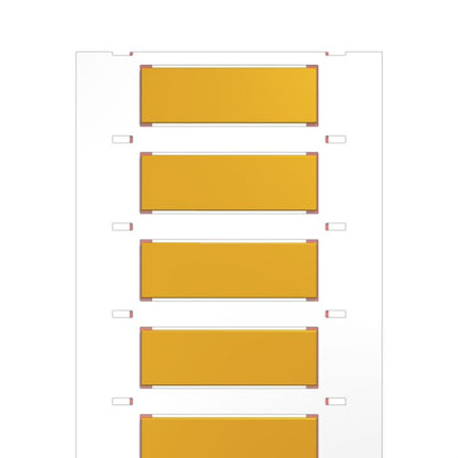 2621830000 - Yellow Polyolefine Cable Markers for 4.8-9.5mm Cables  (Pack of 500)