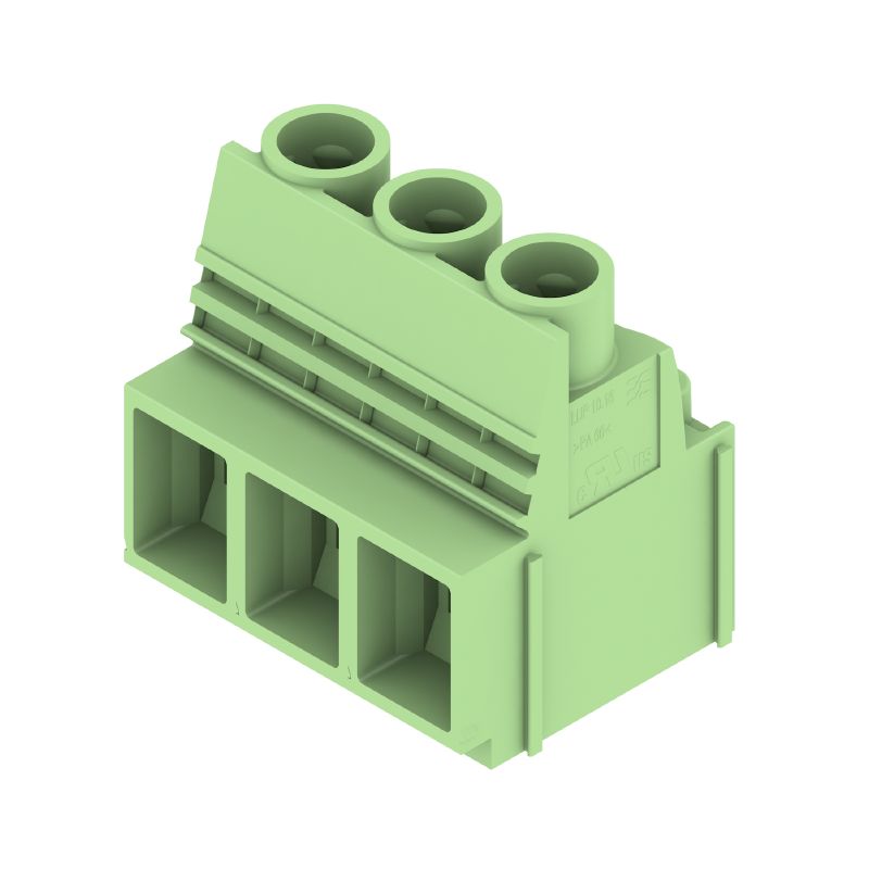 1538040000 - 10.16mm PCB Terminal, 3-Pole, 90-Degree Angle, Clamping Yoke  (Pack of 20)