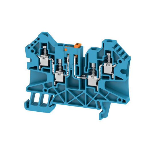 1231330000 - Blue 4 Connection Test Terminal, 53mm Deep, 27A Rated  (Pack of 50)