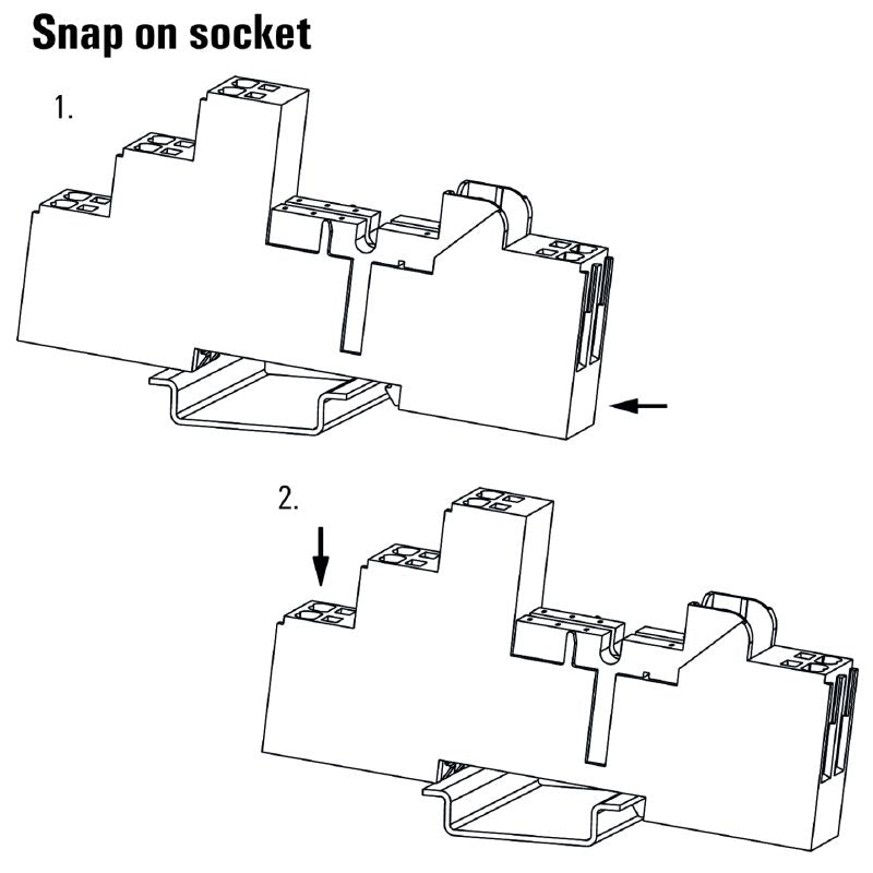 8869500000 - 8A Relay Socket, 48.3mm Depth, UL Certified  (Pack of 10)