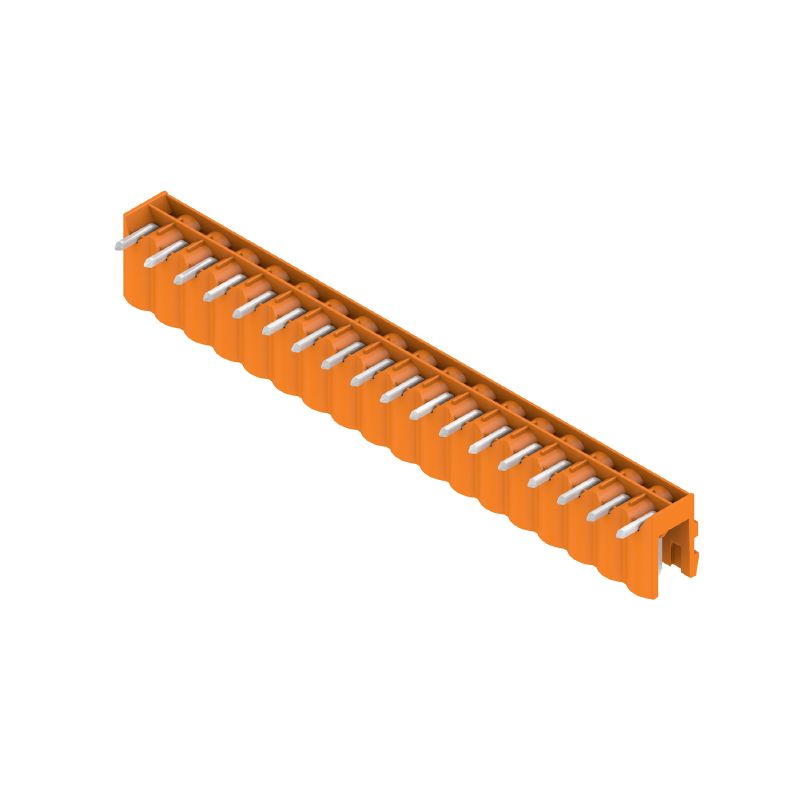 1571280000 - 18-Pole 5mm THT Male Header Connector, 90° Angled  (Pack of 20)