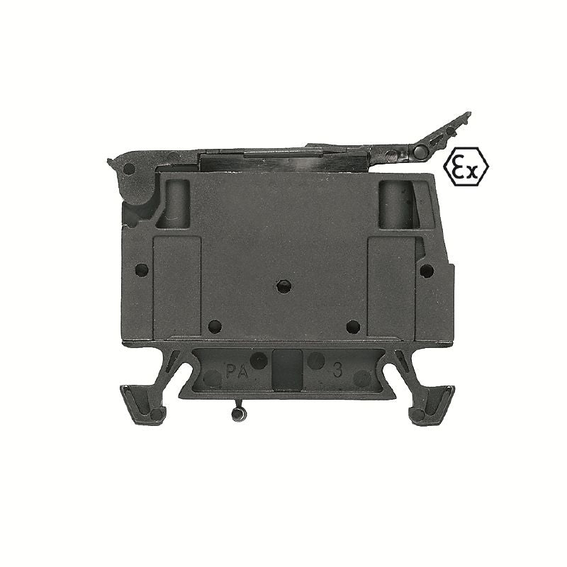 2564370000 - Black 6.3A Fuse Terminal for TS 35 Mounting Rails  (Pack of 50)