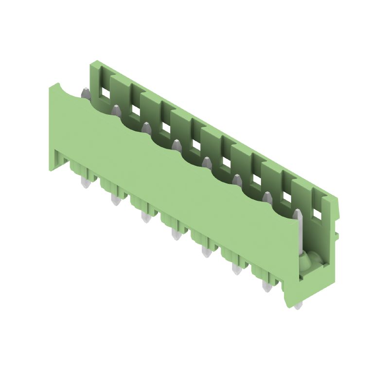 1401850000 - 5.08mm 8-Pole THT Header Connector, 180° Angle, Pale Green  (Pack of 50)
