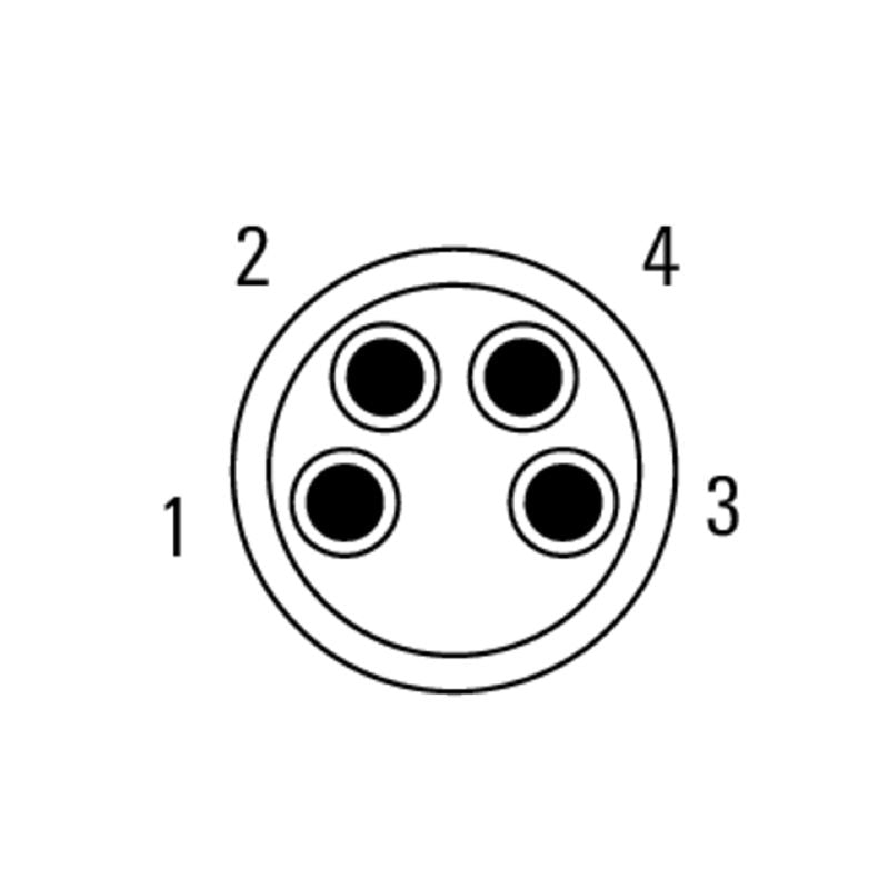 2662500000 - Compact M8G 4P Device with Durable Build