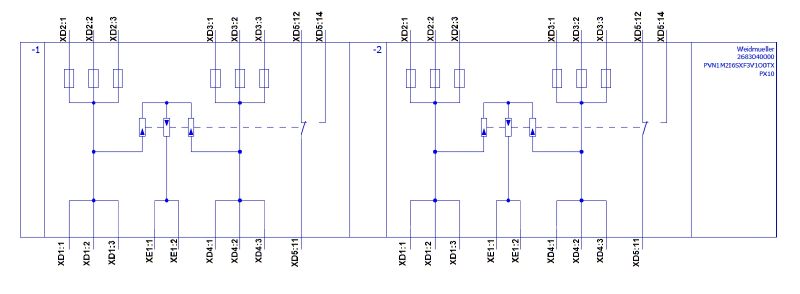 2683040000 - 1000V Photovoltaic Combiner Box with MPP and Surge Protection