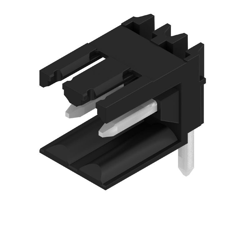 1614130000 - 3.50mm Pitch Black PCB Two-Pole Connector with 4.5mm Pins  (Pack of 100)