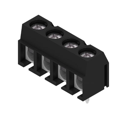 7940008066 - 5.00mm Black Tin PCB Terminal, 90° Angle, 100 Pack  (Pack of 100)