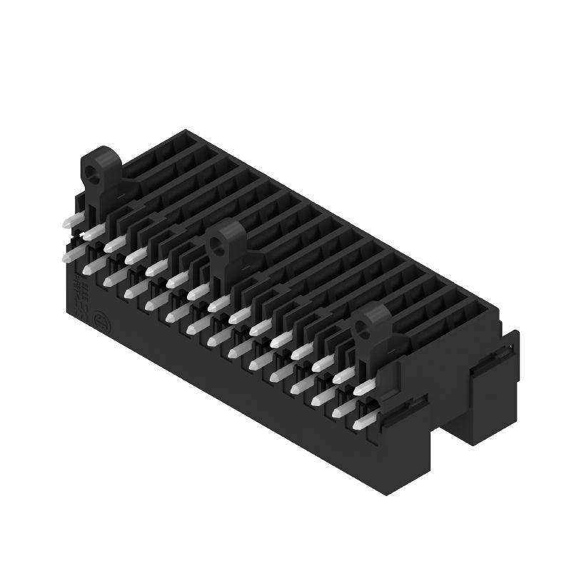 1794130000 - 30-Pole 3.50mm Male PCB Connector, 90° Angle Black Box  (Pack of 10)