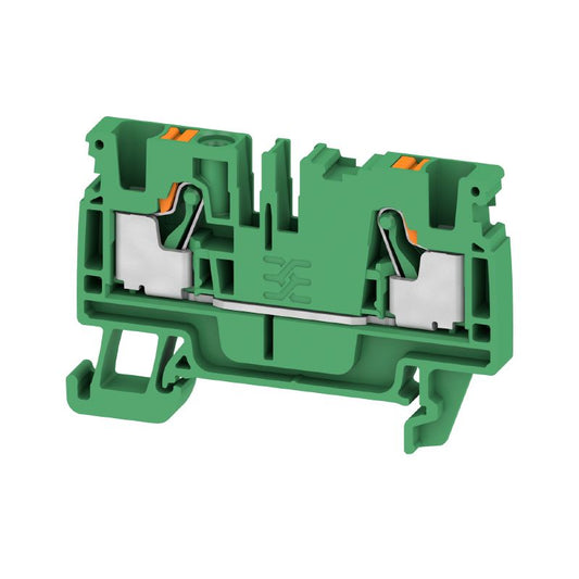 2051260000 - 4 mm² Green Feed-Through Terminal, 800V, 32A  (Pack of 100)