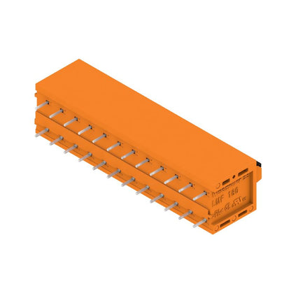 1331280000 - Orange 180° PCB Terminal, 12 Pole, 5.08mm Pitch  (Pack of 20)