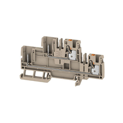 2540230000 - 4mm² Push-In Terminal, 800V/32A, Dark Beige  (Pack of 50)