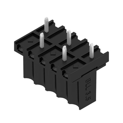 1376280000 - 5-Pole 3.50mm PCB Plug-In Connector with Tinned Black Pins  (Pack of 30)