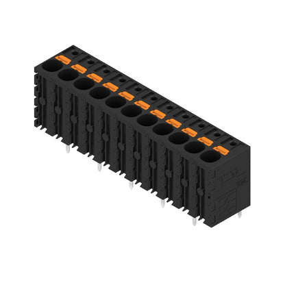 2491710000 - 11-Pole Black Terminal Block with 5mm Solder Pin  (Pack of 20)