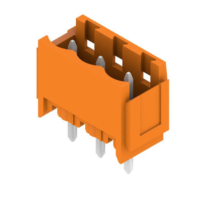 2496200000 - 5.08mm Orange PCB Connector, 3-Pole with Elbow Design  (Pack of 100)