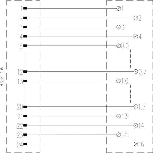 9441500000 - RS Interface 1-Wire Connector, 97mm x 87mm x 68mm