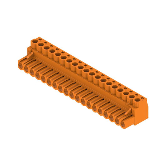 1954310000 - 5mm PCB 19-Pole Female Plug Connector, 180° Orientation  (Pack of 18)