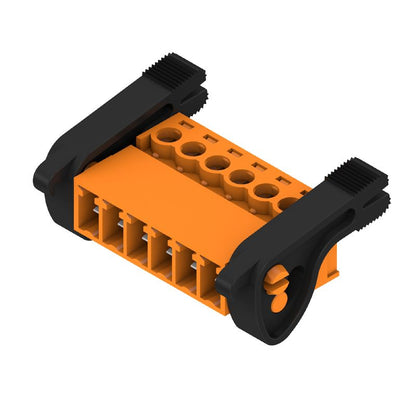 2444110000 - 3.81mm 6-Pole PCB Connector, 180° Angle, Clamping Design  (Pack of 50)