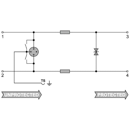 1063730000 - Compact Surge Protector for Signal Circuits, 6.2mm Wide  (Pack of 10)