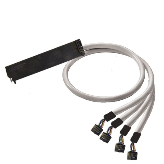 1365750010 - 1m PVC Pre-assembled Cable with SIEMENS 10-Pole Connectors