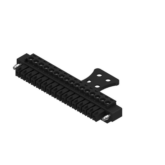 1072250000 - 3.81mm 16-Pole Female PCB Connector with Clamping Yoke  (Pack of 50)