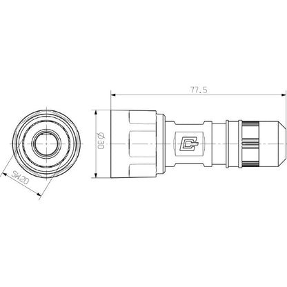 1962550000 - IP67 Zinc Enclosure for -40 °C to 70 °C Use  (Pack of 10)