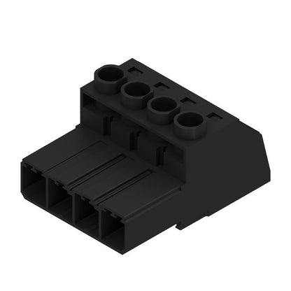 1931640000 - 7.62mm 4-Pole PCB Connector, 180° Angle, 6mm² Max Clamping  (Pack of 100)