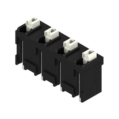 1869840000 - 7.62mm Black PCB Terminal, 4 Poles, 180° Angle  (Pack of 20)