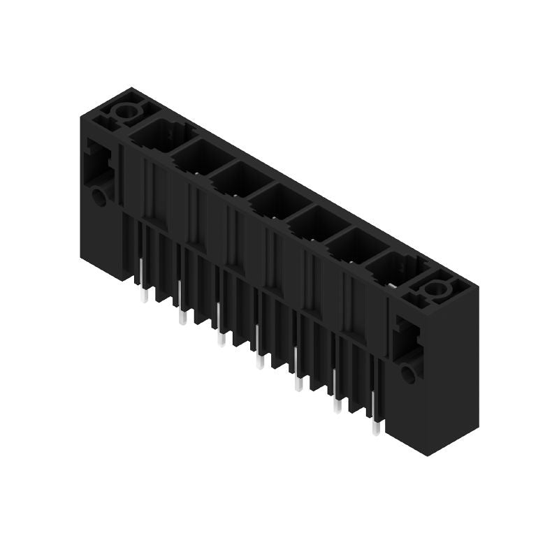 1813700000 - 10.16mm 7-Pole PCB Connector, Black with Clip Flange  (Pack of 18)