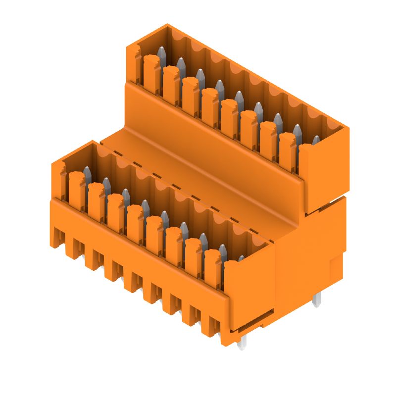 1891220000 - 3.5mm Pitch PCB Connector 18-Pole Orange Box  (Pack of 20)