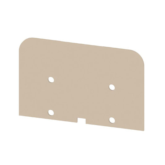 0348260000 - Dark Beige Partition Plate for Terminals, 47mm Height  (Pack of 50)