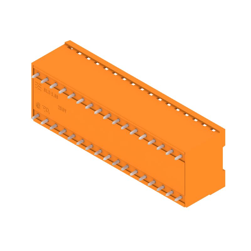 1602540000 - 5.08mm 34-Pole Male Header Connector, THT Solder, Orange Boxed  (Pack of 10)