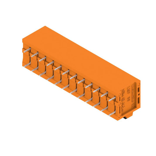 1331810000 - 5mm 12-Pole PCB Terminal with 90° Angle and 3.5mm Pins  (Pack of 25)