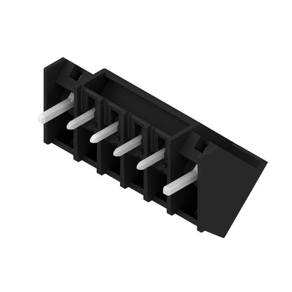 1978100000 - 4-Pole 3.81mm PCB Connector with 135° Elbow, Black  (Pack of 50)
